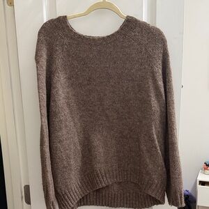 Old Navy Brown Crew Neck Sweater